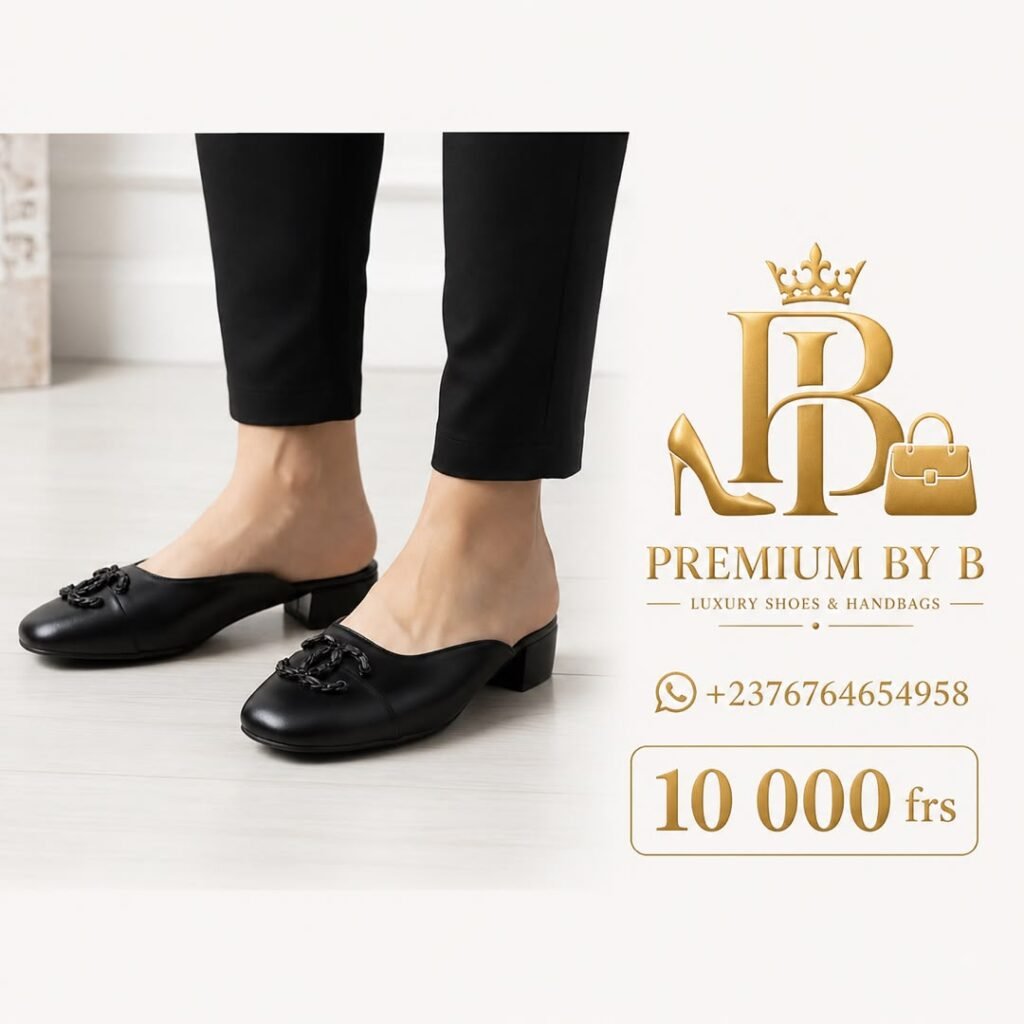 Black Chain Mules